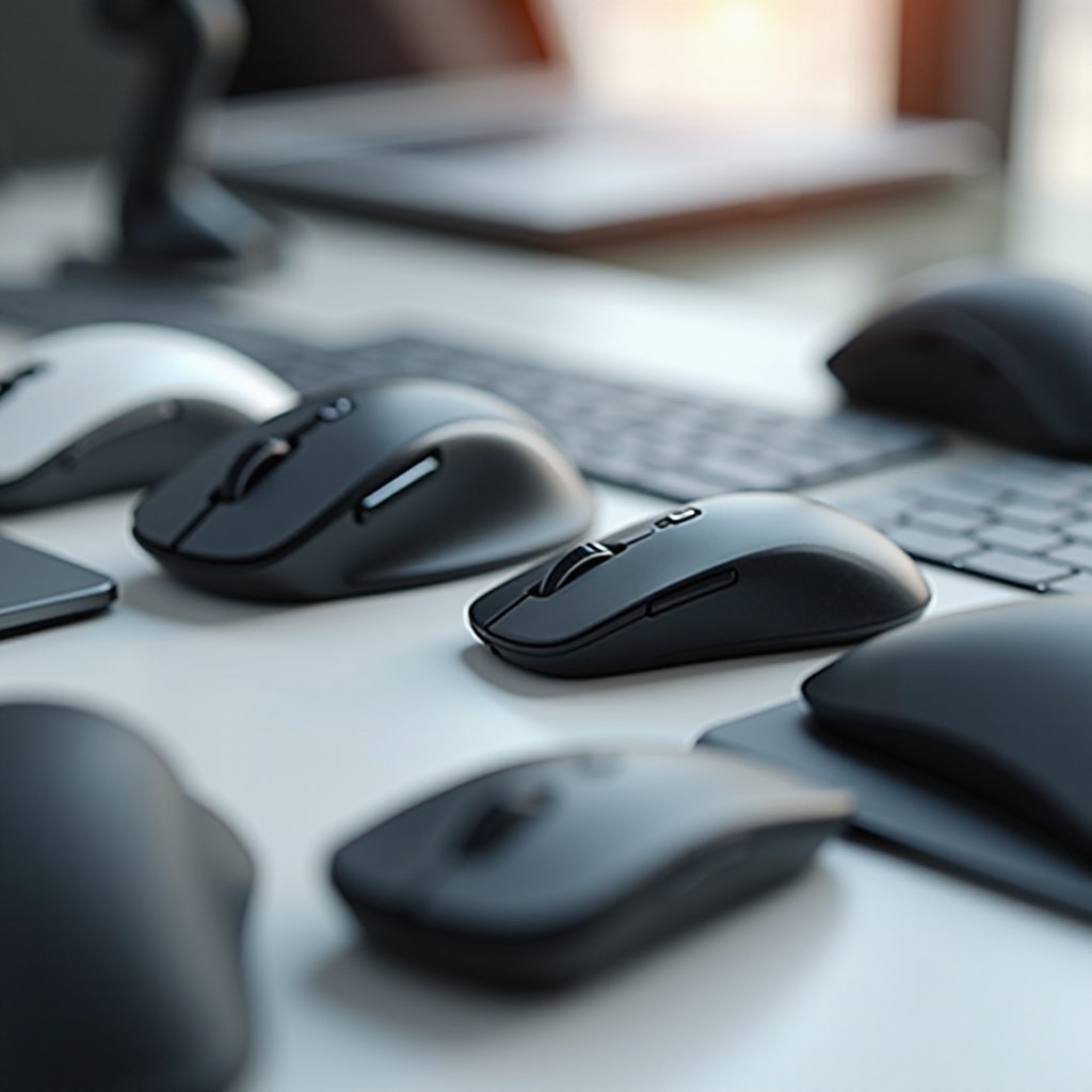 هل تستخدم جميع الفأرات اللاسلكية البلوتوث